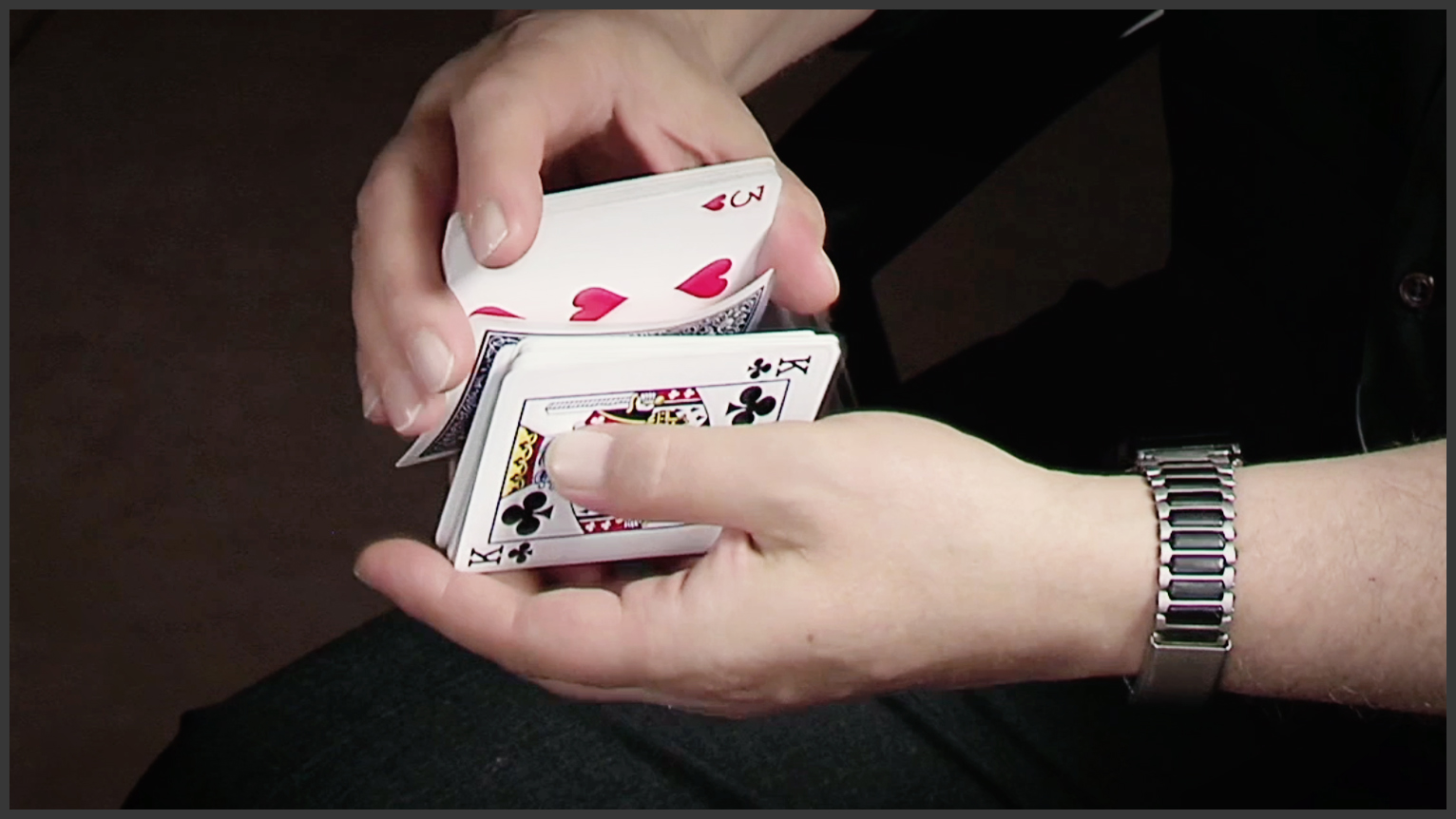 The Blind Shuffle for Securing a Selected Card 