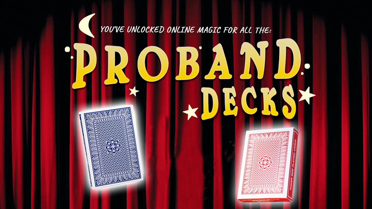 Learn All of the Proband Decks on MasterMagicTricks.com