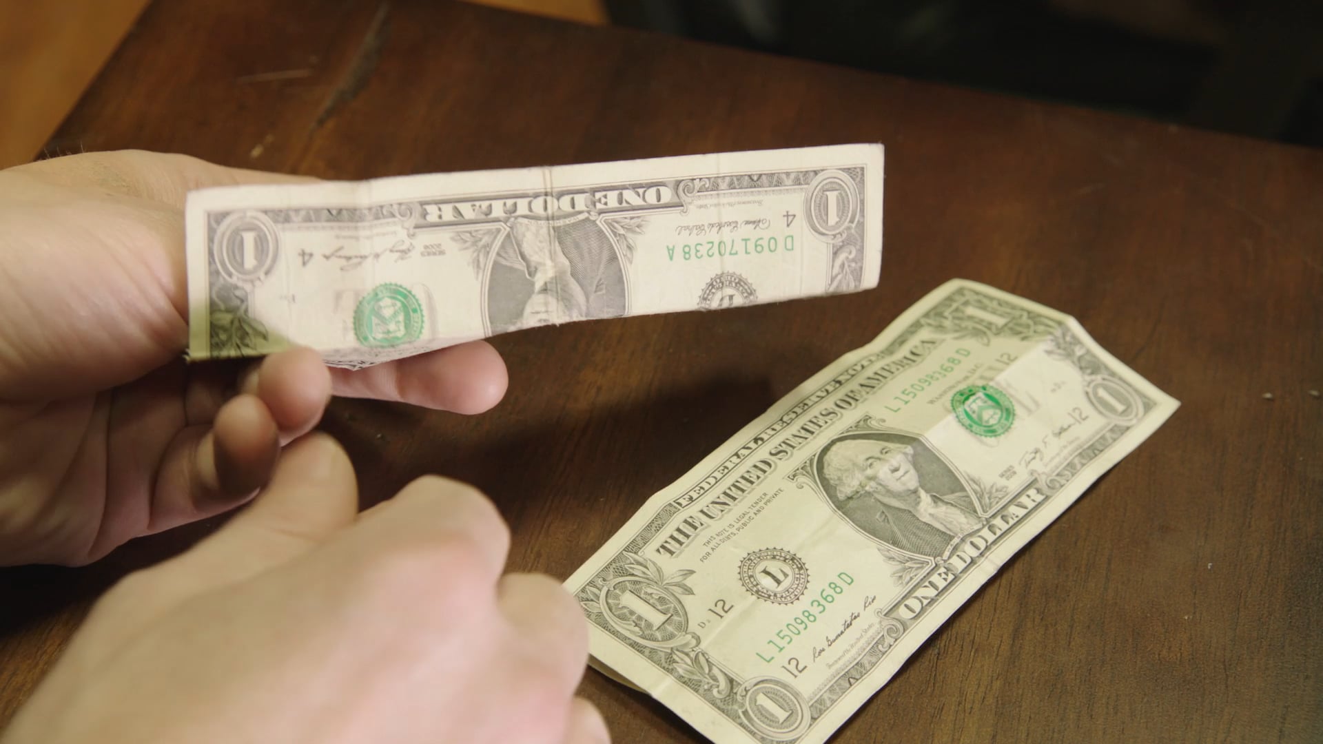 Make the Bill Face Down 