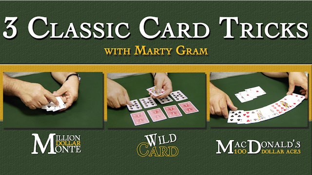 3 Classic Card Moves with Marty Gram