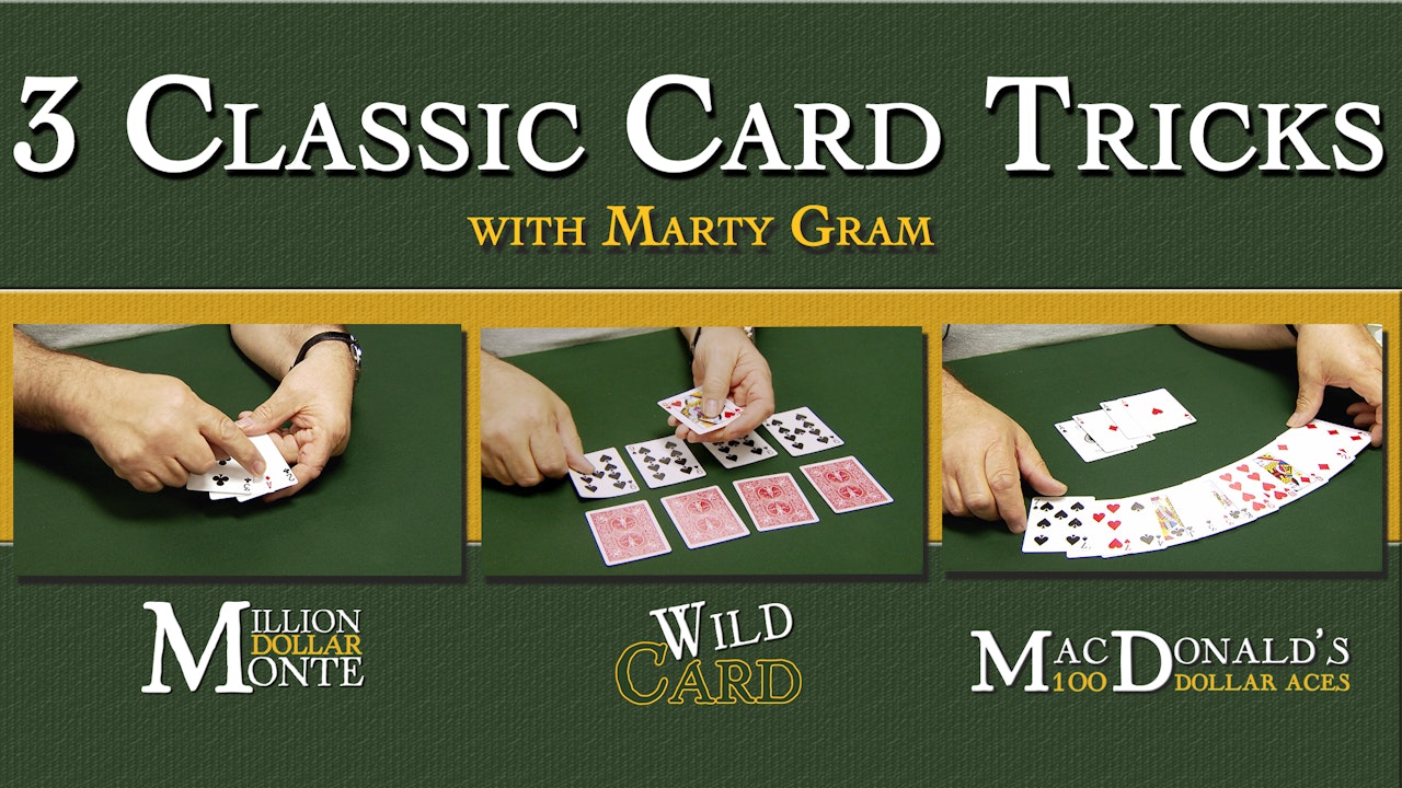 3 Classic Card Moves with Marty Gram
