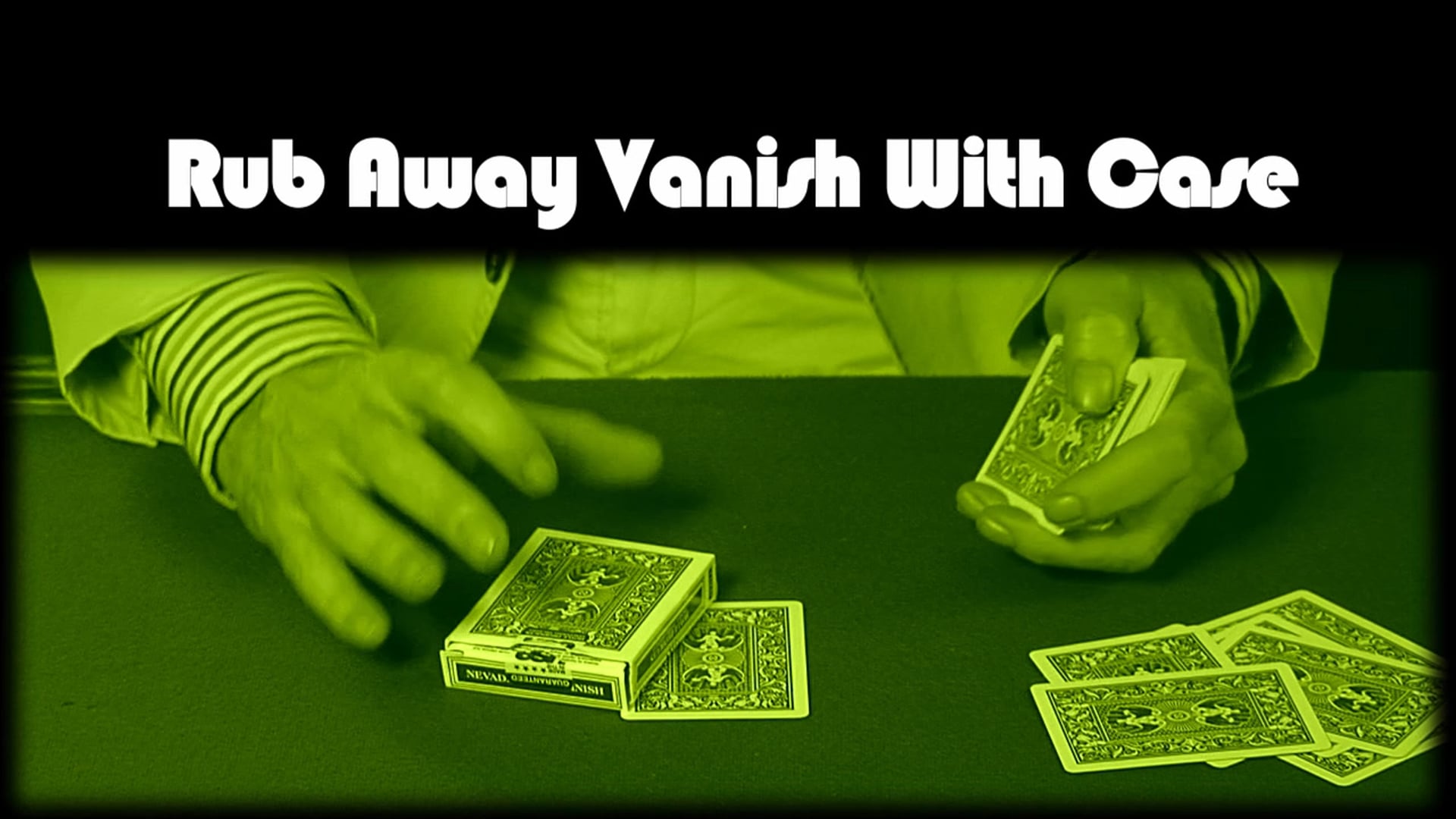 Rub Away Vanish and Rub Away Vanish with Case