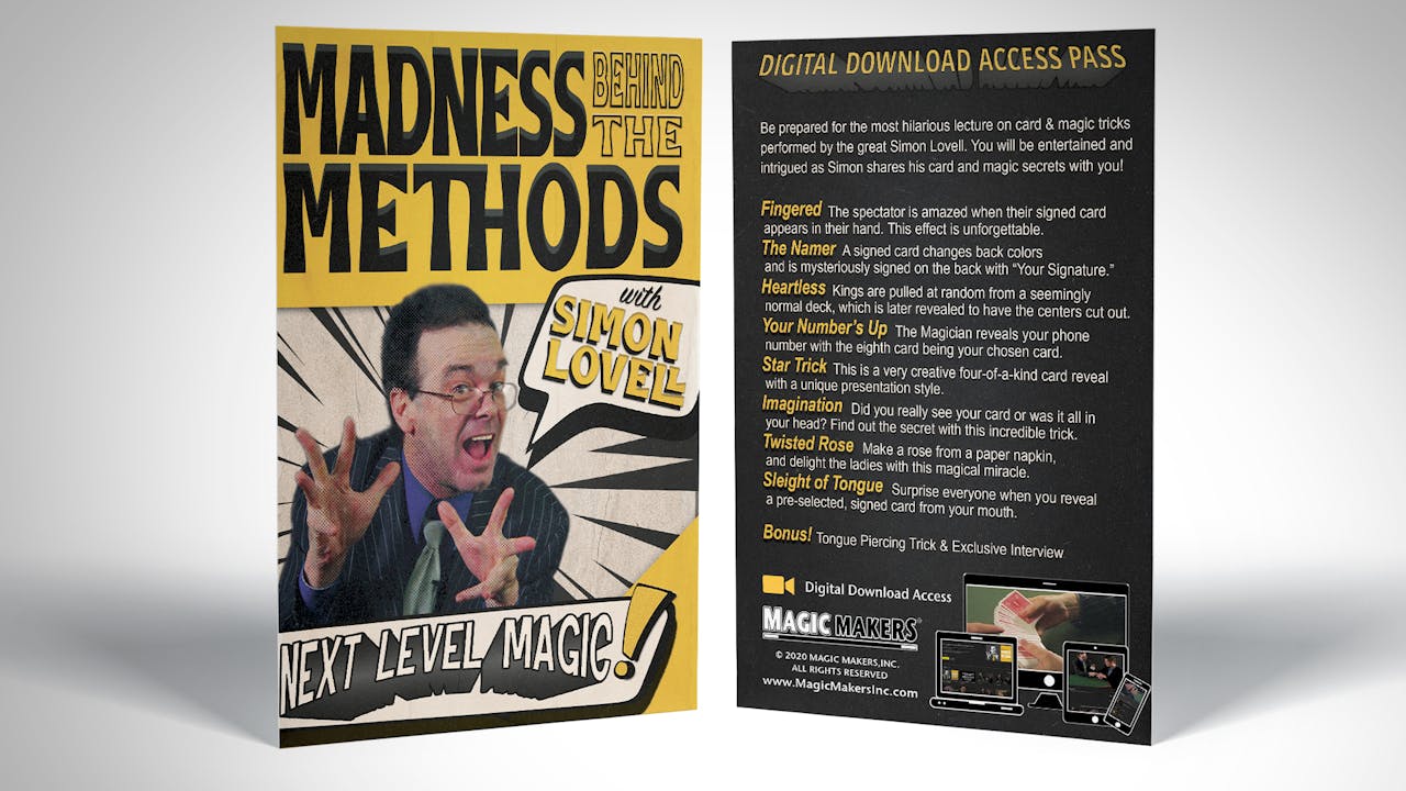 The Madness Behind the Methods with Simon Lovell