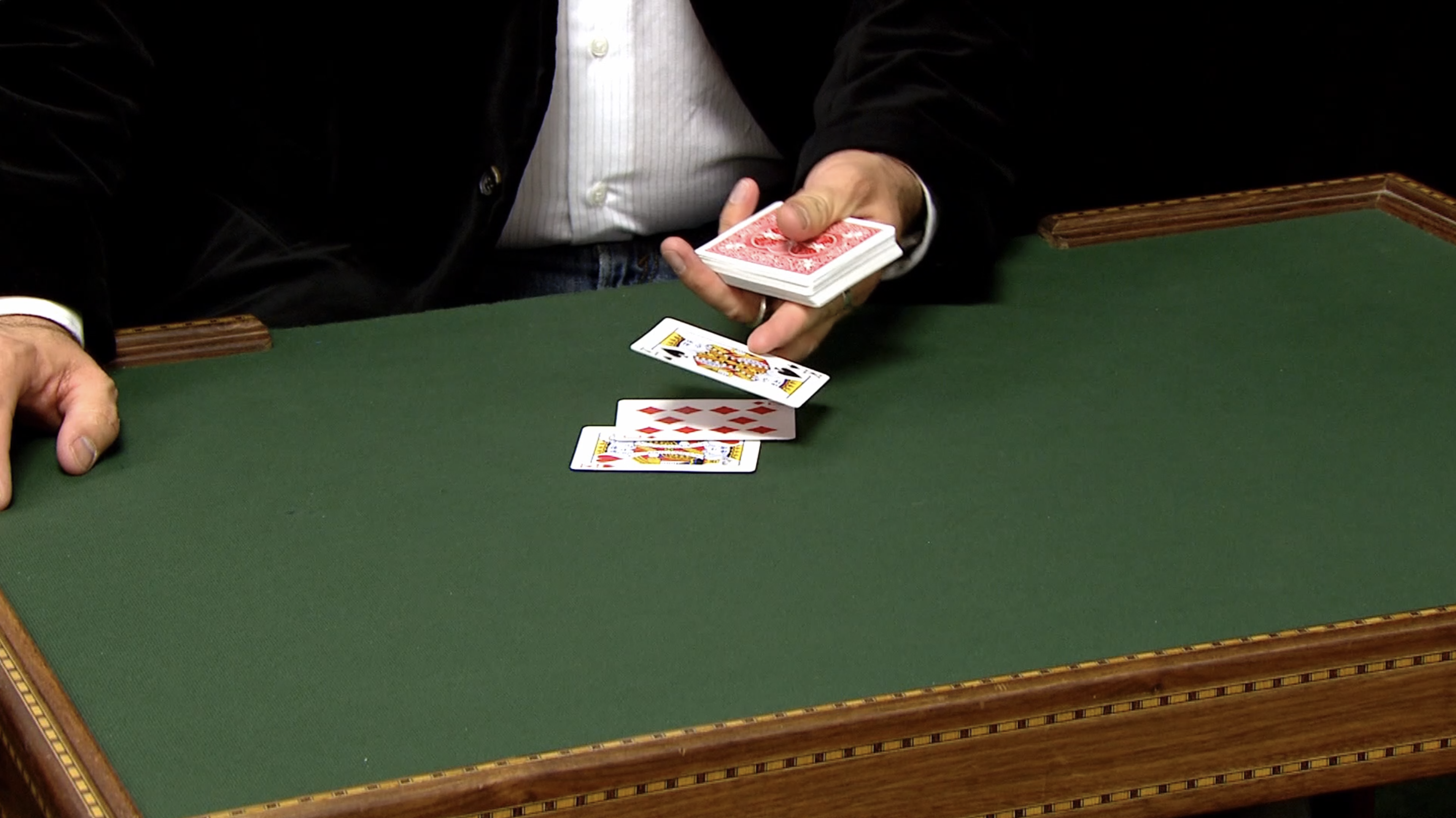 Showing the Top Card 