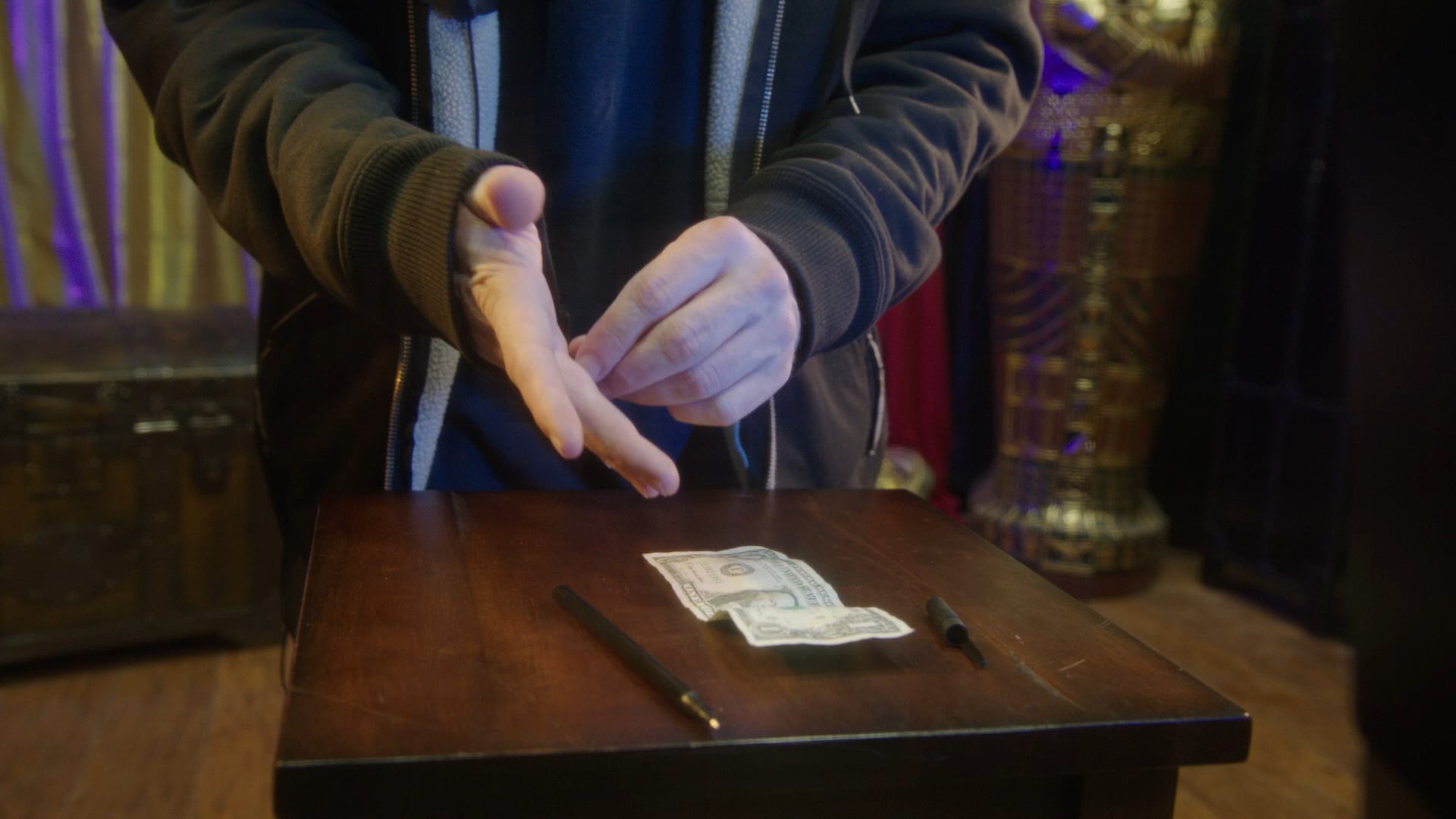 Bonus: Pen with Dollar Bill 