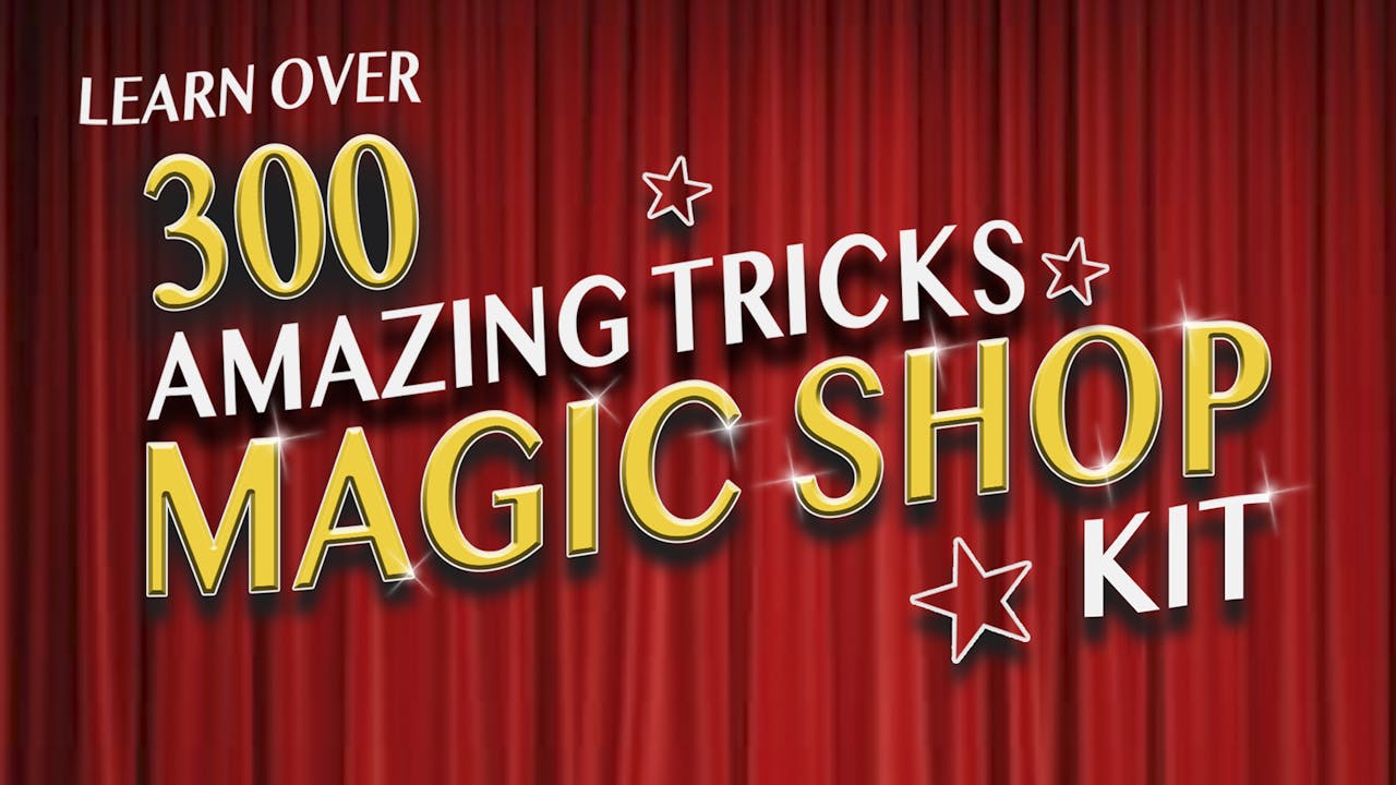 Magic Shop Kit  - 300 Amazing Tricks