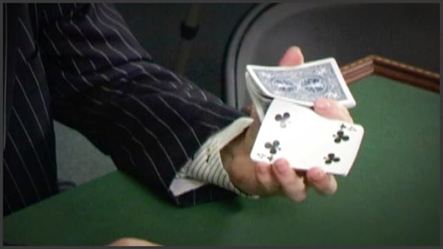 One Handed Riffle Shuffle