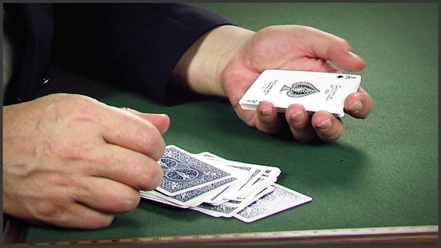 Another Method Bevelled Second Deal