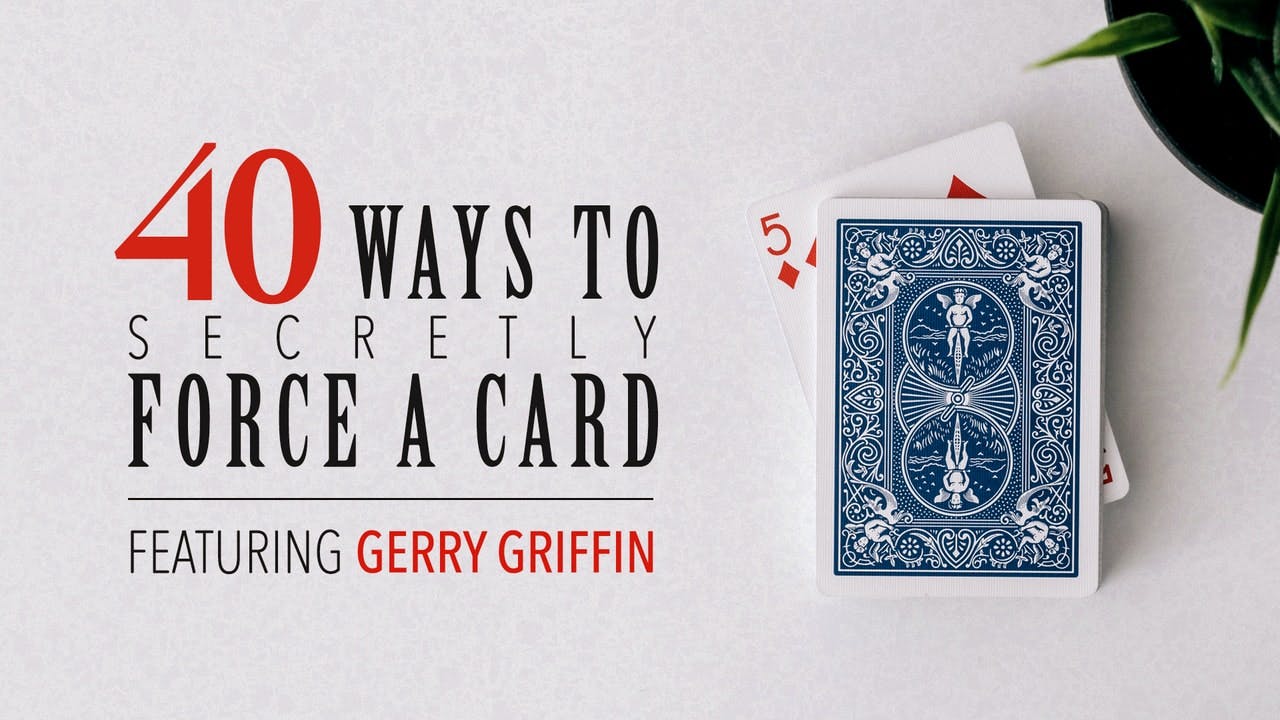 40 Ways To Force A Card - Instant Download