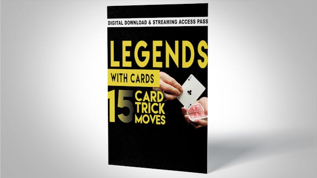 Legends with Cards: 15 Card Trick Moves