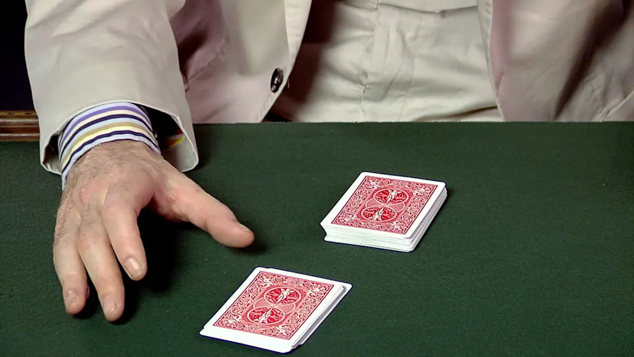 Moving Key Card Behind Back - Master Magic Tricks