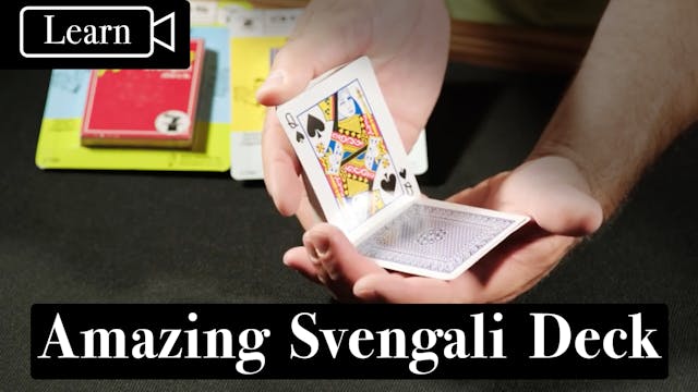 Learn Amazing Svengali Deck