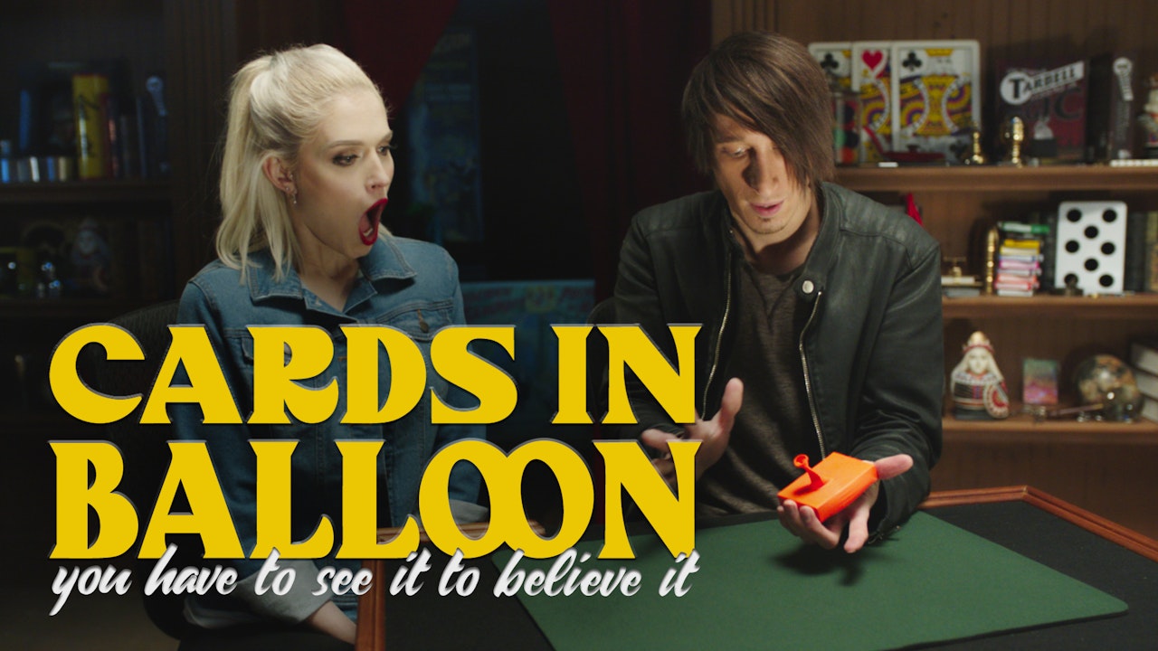 Cards in Balloon