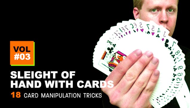 Sleight of Hand with Cards: Volume 3 Full Volume - Download