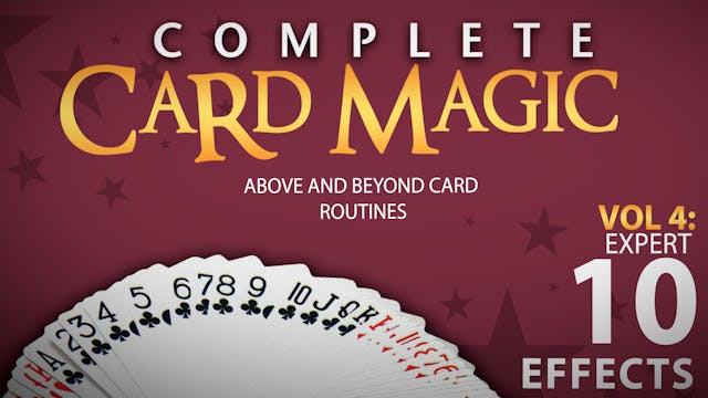 Complete Card Magic Volume 4: Expert Full Volume - Download