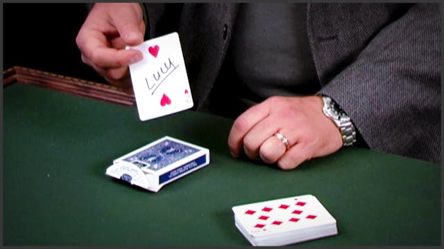 Ambitious Card Routine 