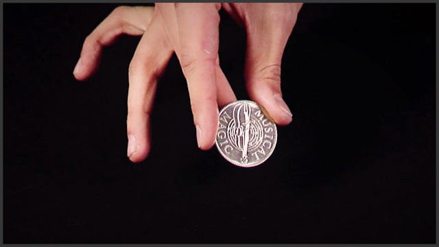 One Handed Coin Spin