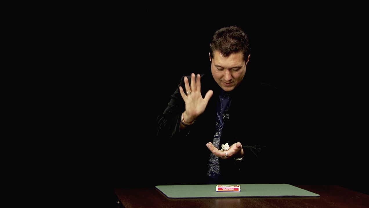 Floating Bill with Deck of Cards