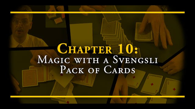 Encyclopedia Chapter 10: Magic with Svengali Pack of Cards Full Volume Download
