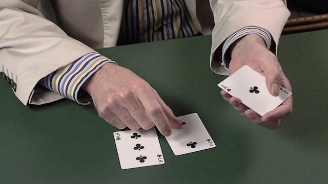 Card With Half JD's On Back