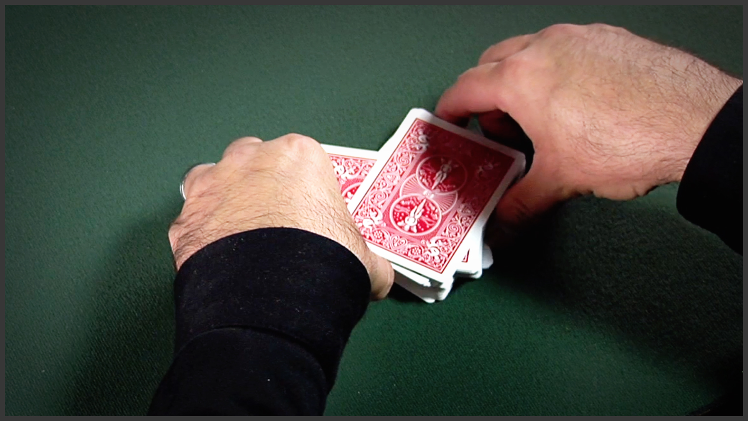 Push Thru False Shuffle