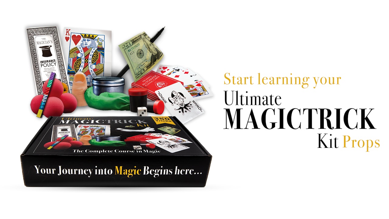 Learn Ultimate Magic Trick Kit Props