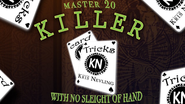 Killer Card Tricks with No Sleight of Hand