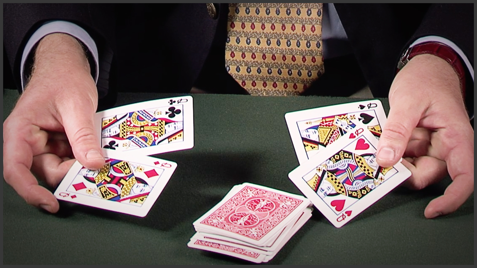 Invisible Bottom Palm