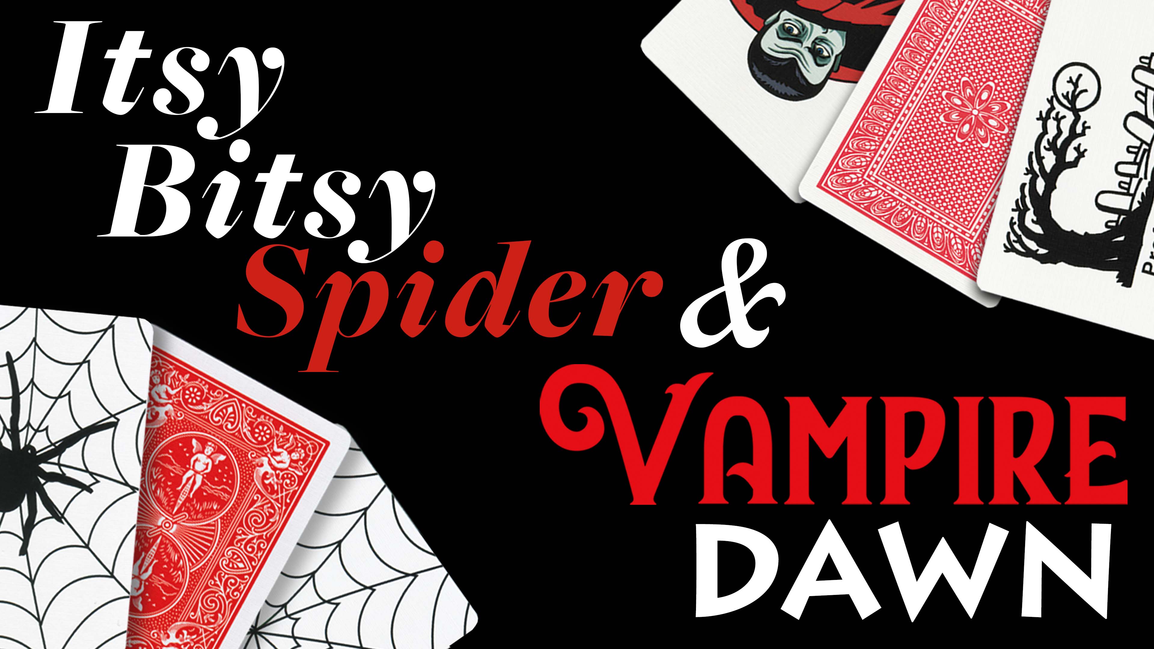 Spooky Magic Trick Kit - Vampire Dawn and Itsy Bitsy Spider Learning