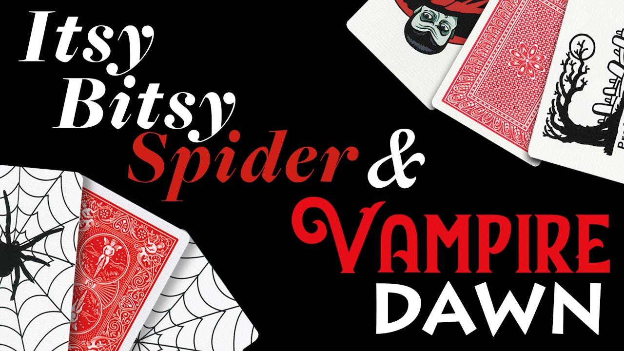 Spooky Magic Trick Kit - Vampire Dawn and Itsy Bitsy Spider Learning