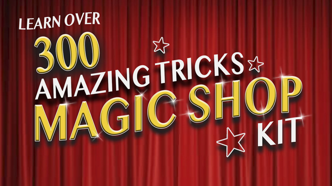 Pro Magic Shop Magic Shop Kit - Master Magic Tricks