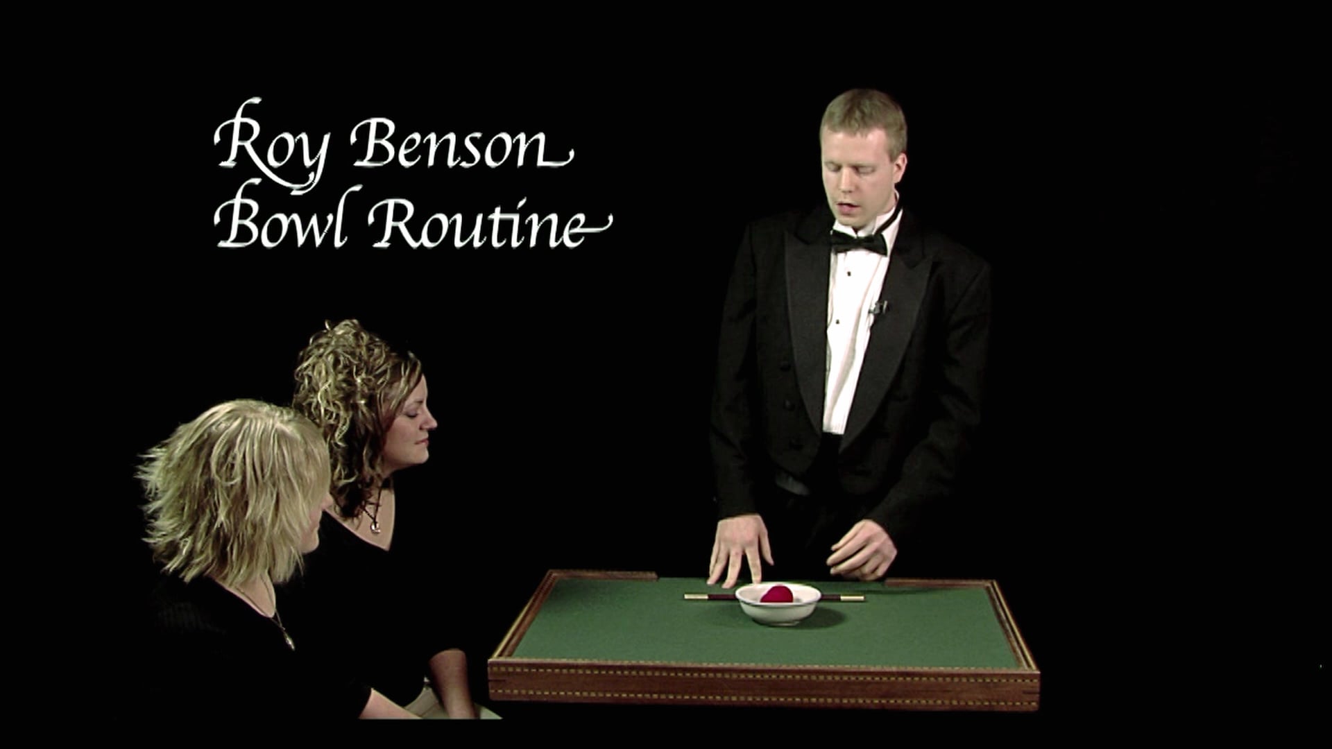 Roy Benson Bowl Routine 