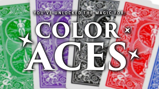 Learn Color Aces on MasterMagicTricks.com
