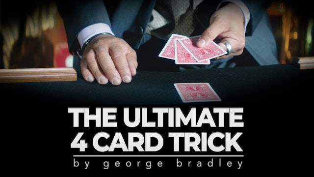 Ultimate 4 Card Trick - Complete Course on MasterMagicTricks.com