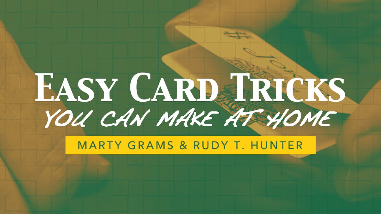 Easy Card Tricks You Can Make at Home