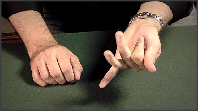 Finger Palm Vanish