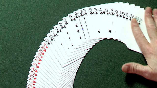 Push Through Riffle Shuffle