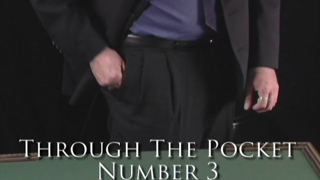 Through the Pocket Number 3 