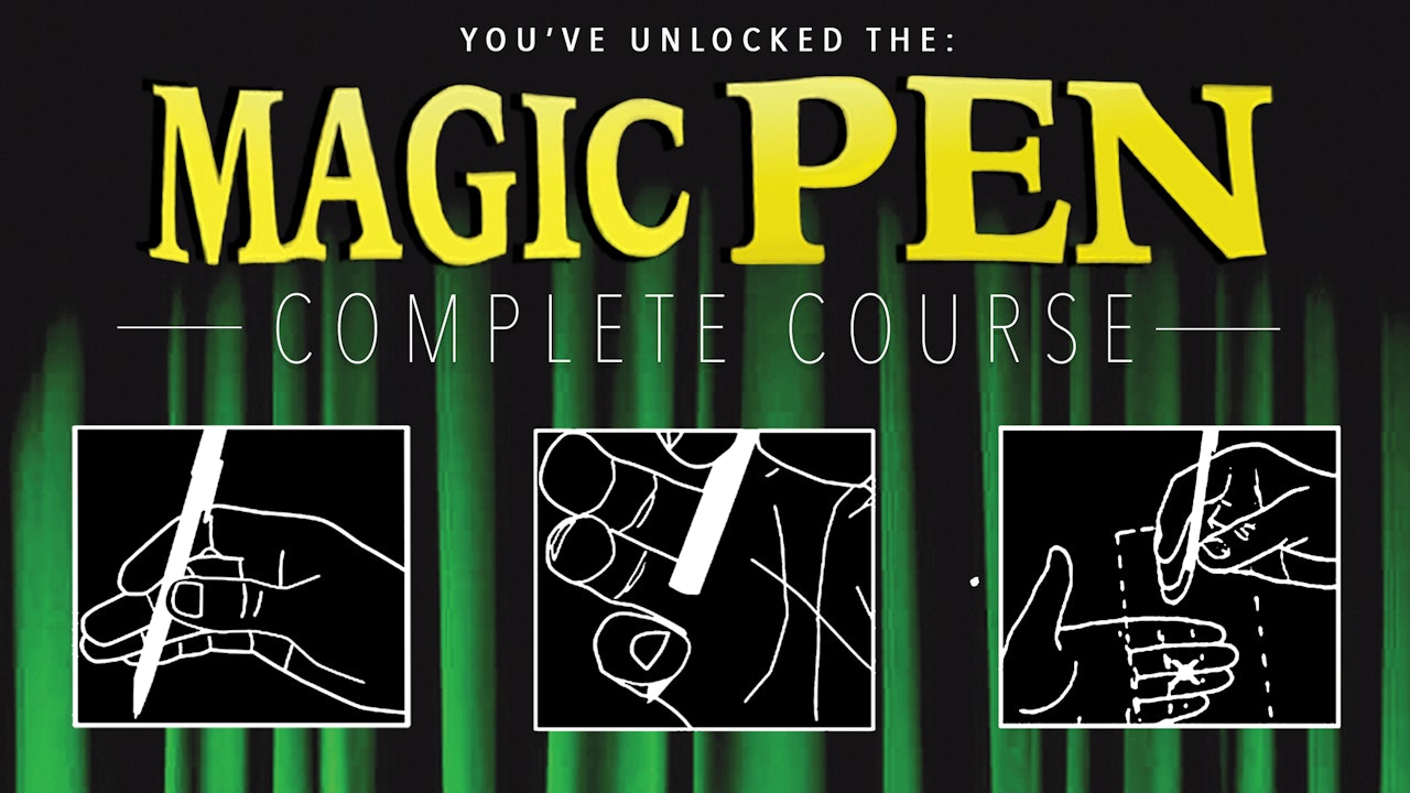 Learning Videos For Your Magic Pen - Get Started With MasterMagicTricks.com