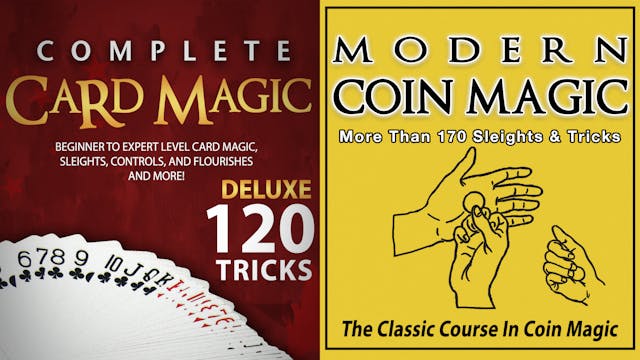 Complete Card & Modern Coin Magic Instant Download