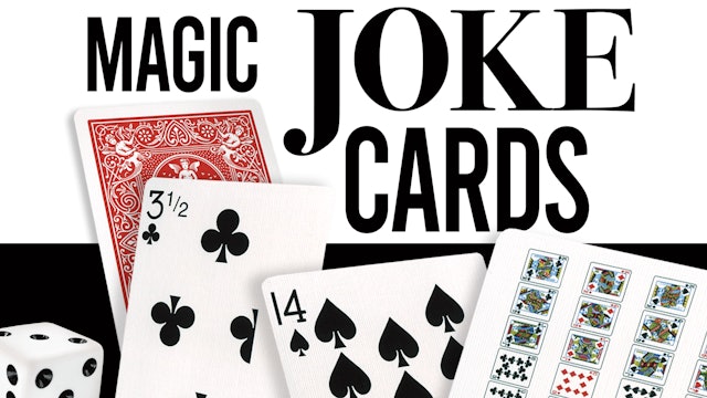 Magic Joke Cards - The Complete Course on MasterMagicTricks.com