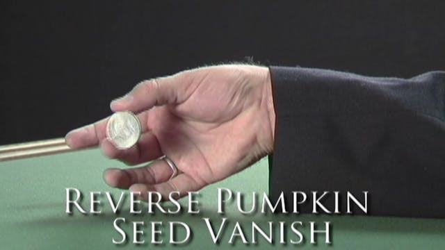 Reverse Pumpkin Seed Vanish 