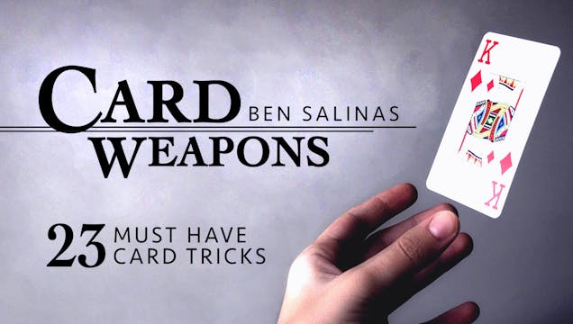 Card Weapons with Ben Salinas Full Volume - Download