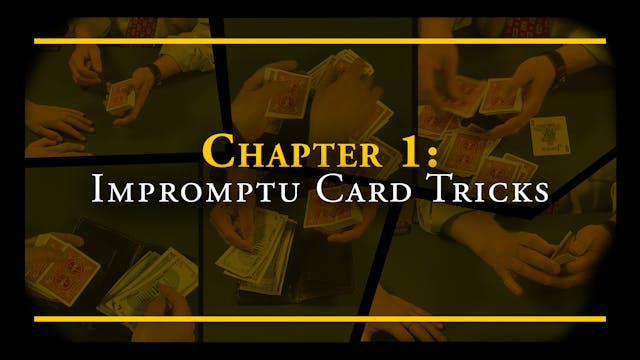 Encyclopedia Chapter 1: Misc. Impromptu Card Tricks Full Volume Download
