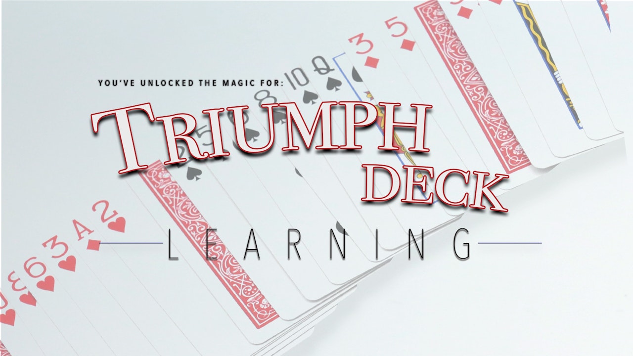Triumph Deck - Complete Collection on MasterMagicTricks.com