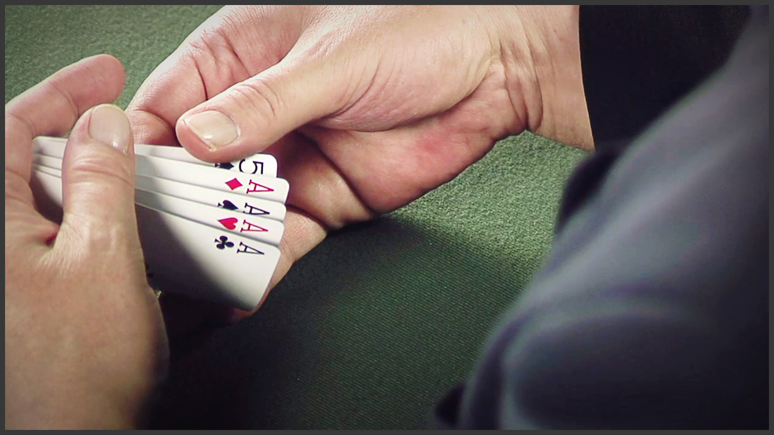 Mode of Holding the Hand