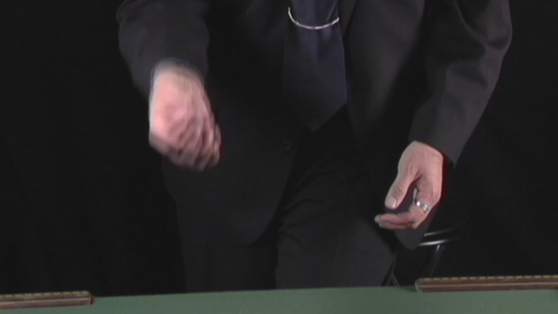 Rubbed Through the Leg 