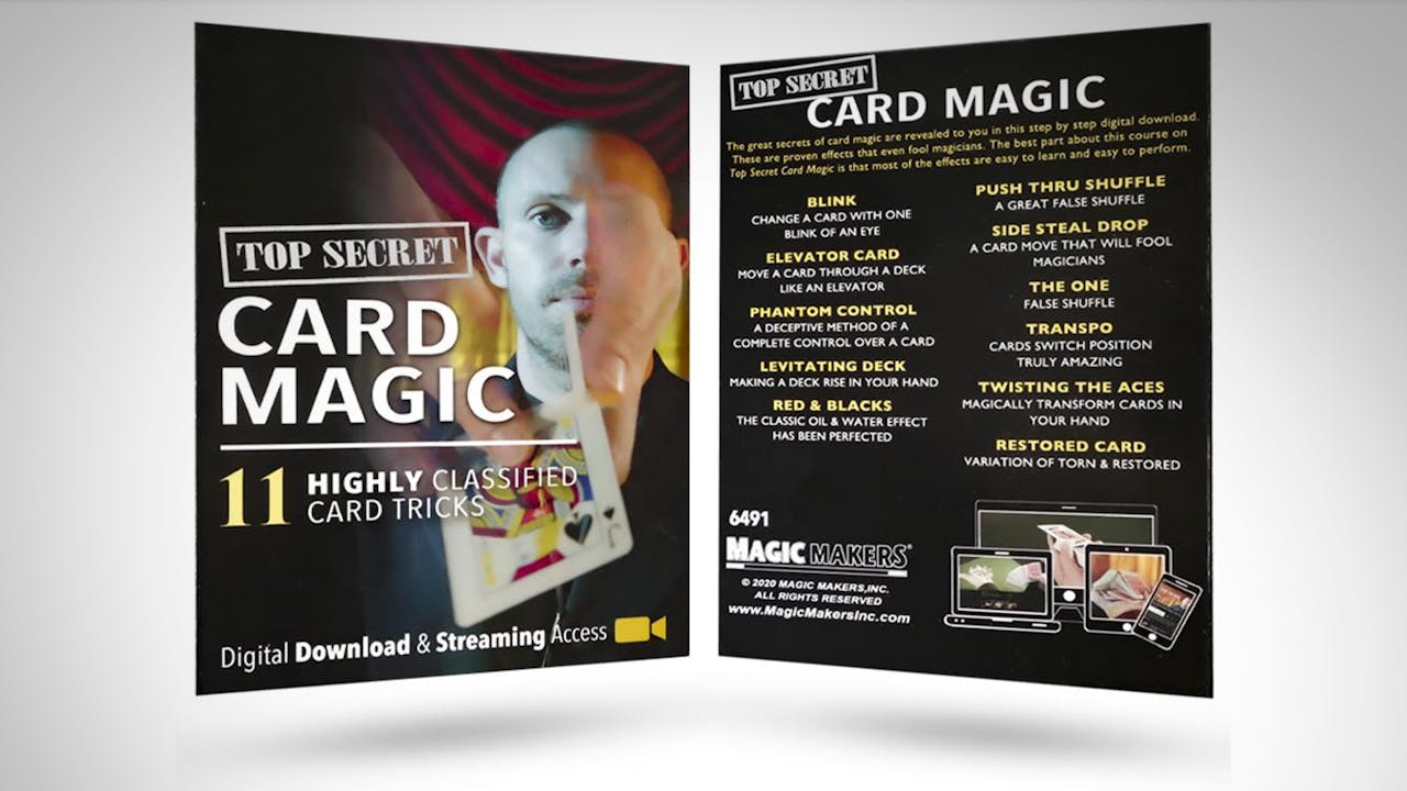 Top Secret Card Magic with Kris Nevling