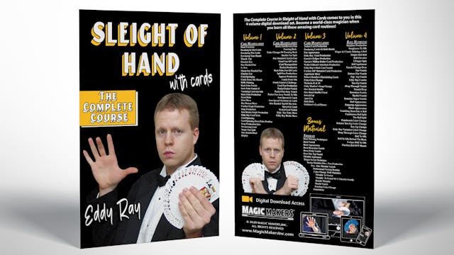 Sleight of Hand with Cards - Eddy Ray