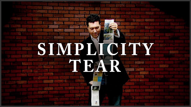 Simplicity Tear